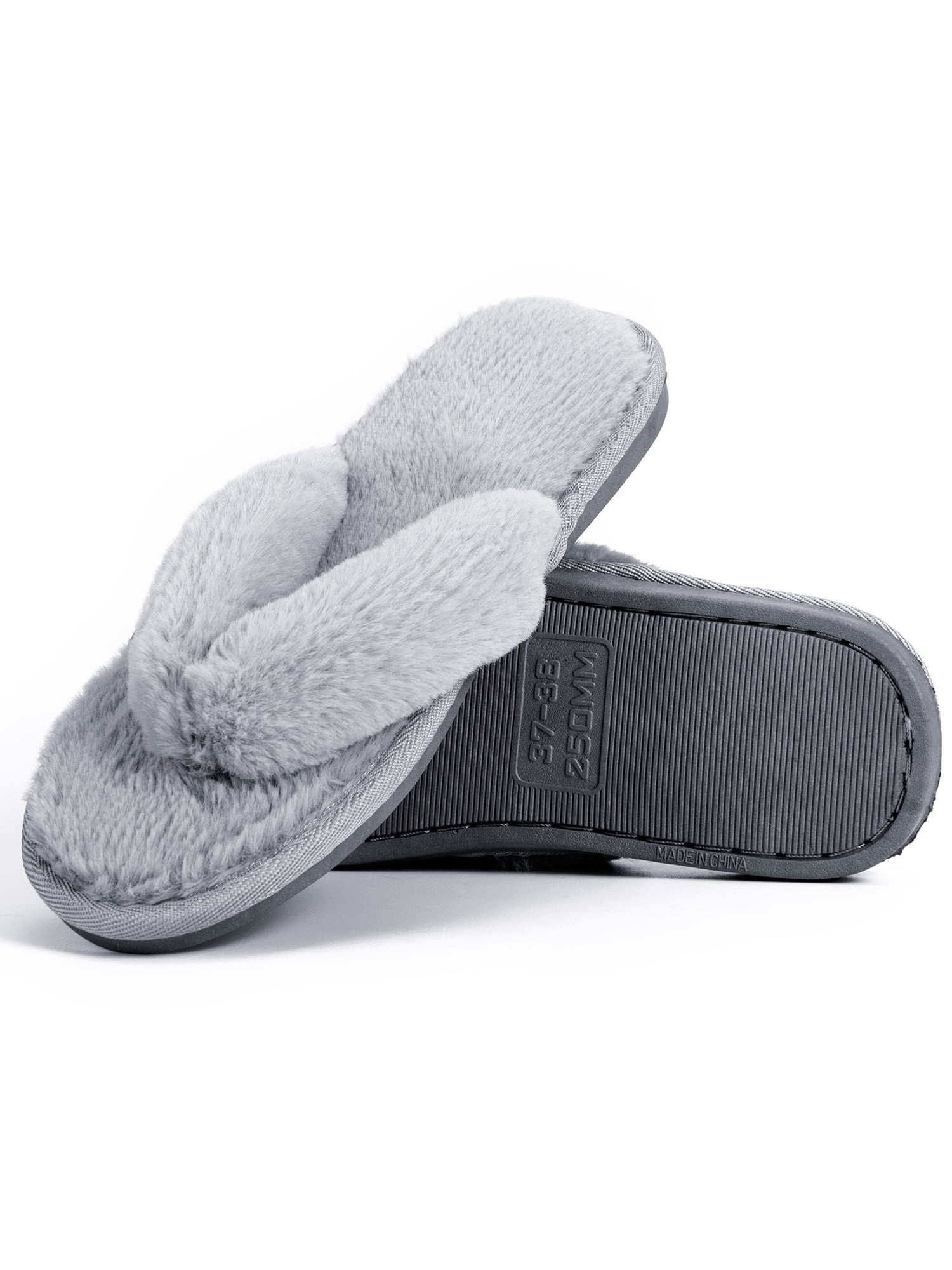 FUTATA Flip Flops For Women Bedroom Slippers Rubber Slippers Soft ...