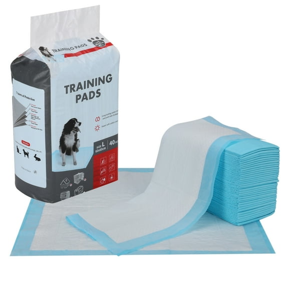 FUTATA Pet Pee Pads For Dogs Puppy Training Pads Disposable Thickened Super Absorbent Urine Diaper Pad Deodorization Pet Training Wee Mats,40/50/100 Count