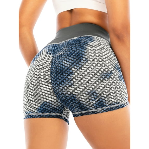 FUTATA Scrunch Butt Lifting Shorts For Women Workout Gym Leggings High Waist Ruched Booty Yoga Shorts,Up To Size 2XL