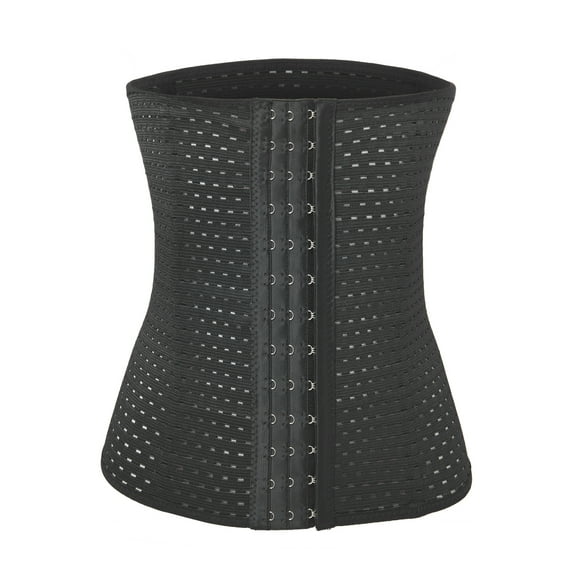 FUTATA Women Tummy Control Waist Trainer Weight Loss Belt Lower Belly Fat Cincher Corset Workout Body Shaper Sport Girdle with Steel Bones