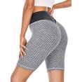 thumbnail image 1 of FUTATA Women's High Waist Yoga Shorts Tights Leggings Tummy Control Athletic Sports Gym Shorts Mesh Breathable Sweatshorts,Fit For Bike Running, 1 of 8