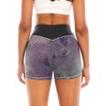 thumbnail image 1 of FUTATA Women's Shorts Textured Workout Yoga Booty Shorts High Waist Butt Lifting Shorts Leggings Elastic Tie-Dye Athletic Sports Shorts, 1 of 6