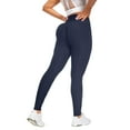 thumbnail image 1 of FUTATA Women's Yoga Leggings Tights High Waist Yoga Pants Sports Long Active Workout Pants Running Training Pants Jogging Athletic Pants Bike Tights, 1 of 5