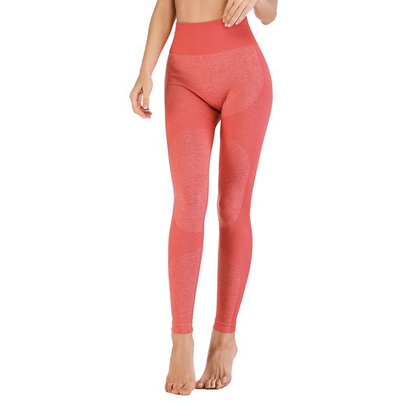 FUTATA Women's Yoga Pants Workout Leggings High Waist Butt Lifting Gym Running Pants Long Tummy Control Yoga Capris Tights,4 Colors