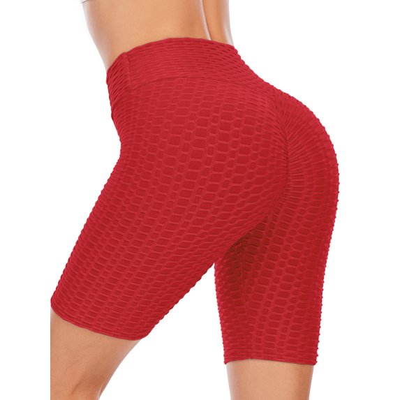 FUTATA Yoga Shorts For Womens High-Waist Quick-Drying Sports Shorts Butt Lift Workout Running Trousers Yoga Pants Bike Shorts,7 Colors