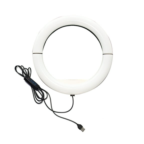 FUTOBOOZ 14" 360 Degree LED Ring Light Photo Booth Props 3 Light Modes