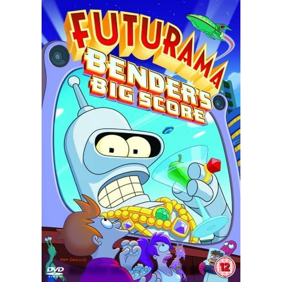 Futurama: Bender's Big Score by Dwayne Carey-Hill DVD Animation, English