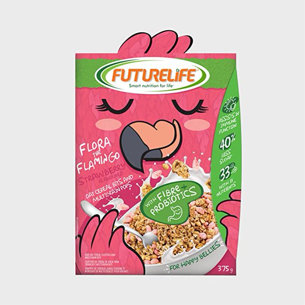 FUTURELIFE Oat Cereal Bits & Multigrain Pops Strawberry Flavor Kids