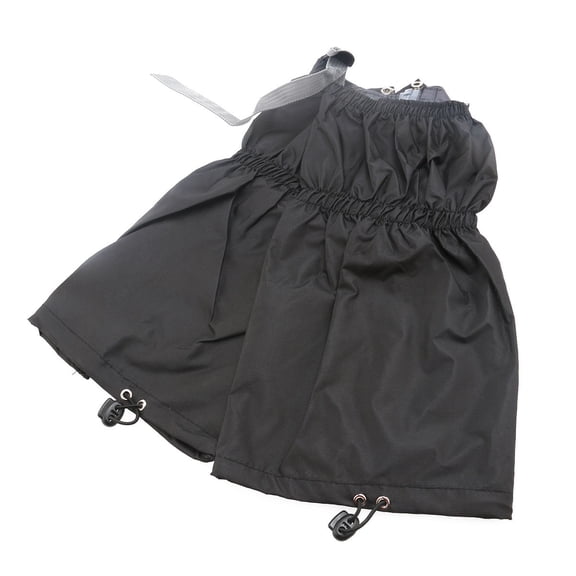 FUTUREORYY 1 Pair Breathable Ski Boot Gaiters for Unisex in One Size with Hook & Loop Tape