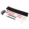 thumbnail image 1 of FUTUREORYY 1 Set Bamboo and Nylon Drum Brush Kit Musical Drum Supplies for Jazz Drum Performance 3.9x2.4in, 1 of 8