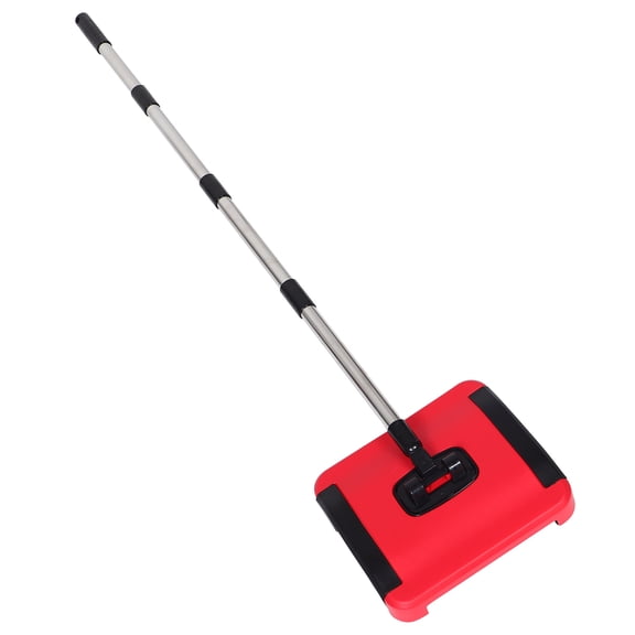 FUTUREORYY 1 Set Manual Sweeper for Floor Cleaning in Home Environments with Stainless Steel Material