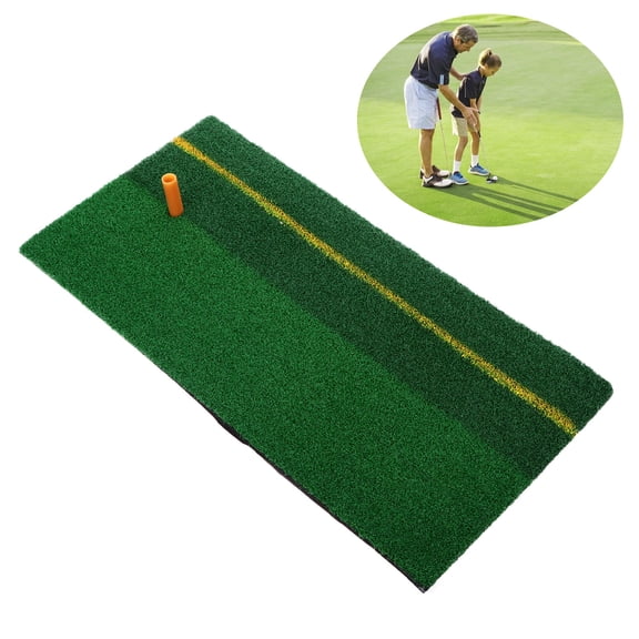 FUTUREORYY 1 Set Practice Mat Outdoor for Golf Equipment with Premium Simulation and Nylon Grass