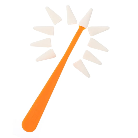 FUTUREORYY Orange Sketching Eraser Set for Students, Drawing Highlights, Sketch Wipe Trimmer, Back to School Supplies