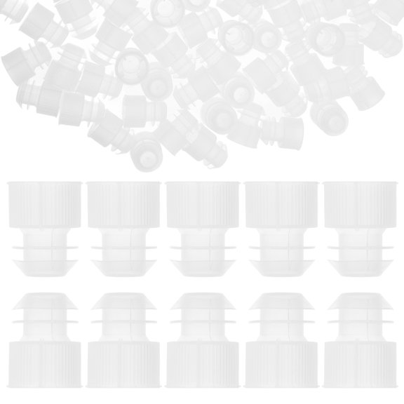 FUTUREORYY 100 Pcs Stopper Laboratory Stoppers Robust Plastic Classification Management For Scientific Environments