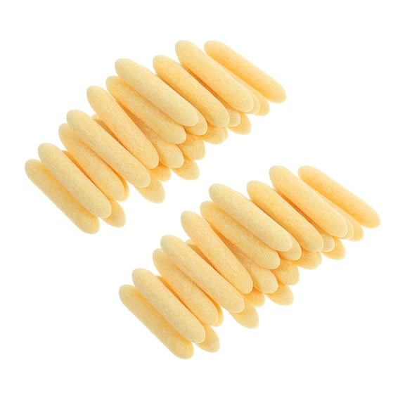 FUTUREORYY 100Pcs Light Yellow Refillable Marker Pen Tips Replacement for Artistic Paint Markers