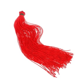 FUTUREORYY Weaving Cord Red Braided Wire for Craft Use Strong and Flexible 100Pcs