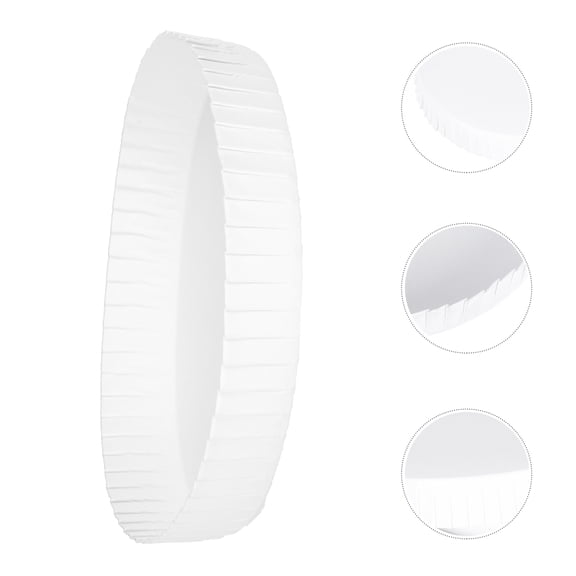 FUTUREORYY 100pcs Cup Paper Lids Convenient Covers For Ktv Bars And Restaurants Stain Lightweight Stackable Fits Cups