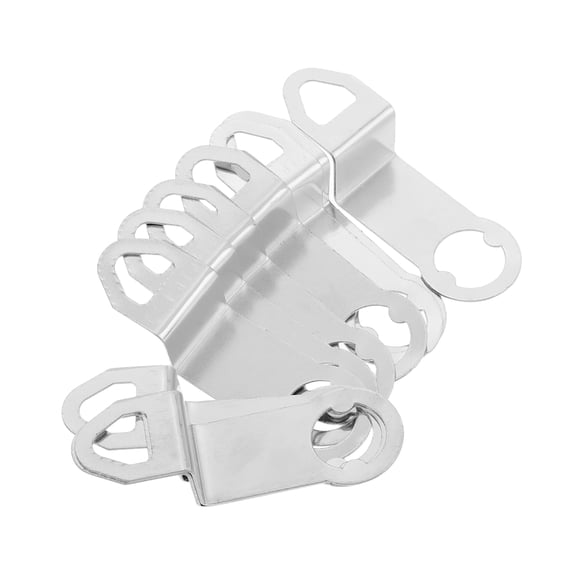 FUTUREORYY 10Pcs Clock Hooks for Quartz Wall Clock Movement Versatile Use Durable Silver Metal Design