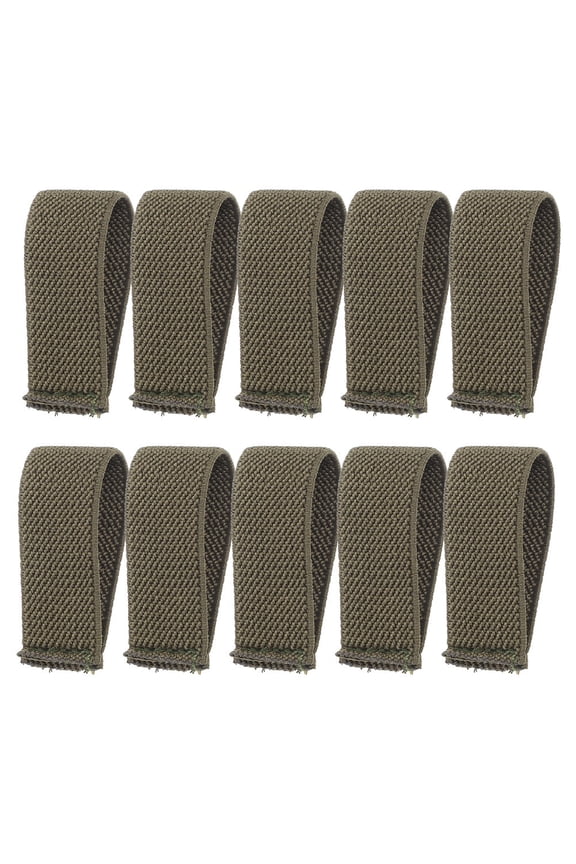 10Pcs Elastic Belt Loop for Men and Women with Simple Design 4.5x1.8x0.5in