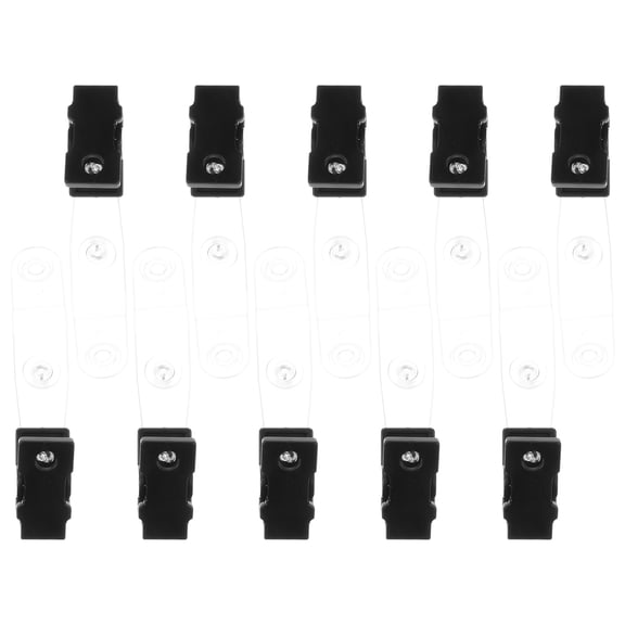 FUTUREORYY 10Pcs Garden Flag Holders Plastic and Metal Durable Clips for Home Outdoor Banner Fixing