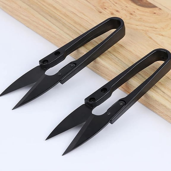 FUTUREORYY 12Pcs Bonsai Bending Tool U-shaped Handle High-carbon Steel Pruning Scissors for Gardening