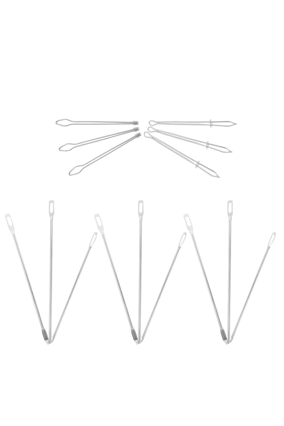 15-Piece Drawstring Threader Tool Kit with Needles for Hoodie, Pants, and Clothing Repair