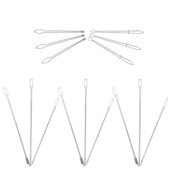 FUTUREORYY 15-Piece Drawstring Threader Tool Kit with Needles for Hoodie, Pants, and Clothing Repair