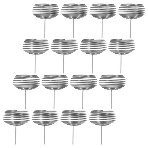 FUTUREORYY 16Pcs Automatic Stainless Steel Fertilizer Box for Plants Enhancing Growth and Health
