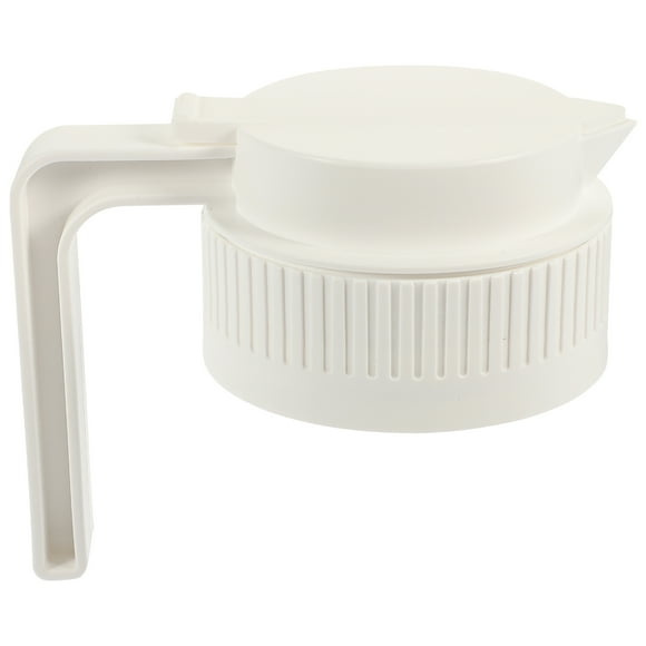 FUTUREORYY Mason Jar Lid White Plastic 1Pcs 5.50x3.54x4.32in