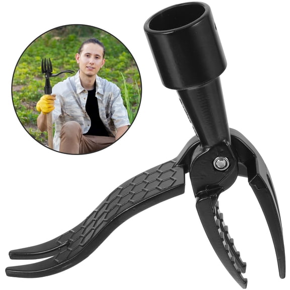 FUTUREORYY 1Pack Cast Tool Root Extraction Weeding Rake for Garden Homeowners