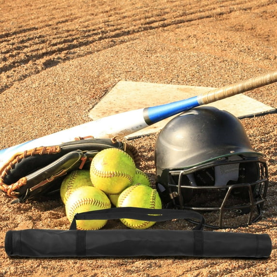 FUTUREORYY Baseball Hanging Bat Bag Black 1Pack 27.6x2.6in