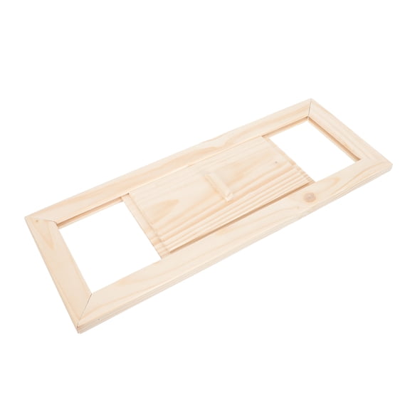 FUTUREORYY 1Pack Sauna Room Accessory Wooden Design Rectangular Khaki