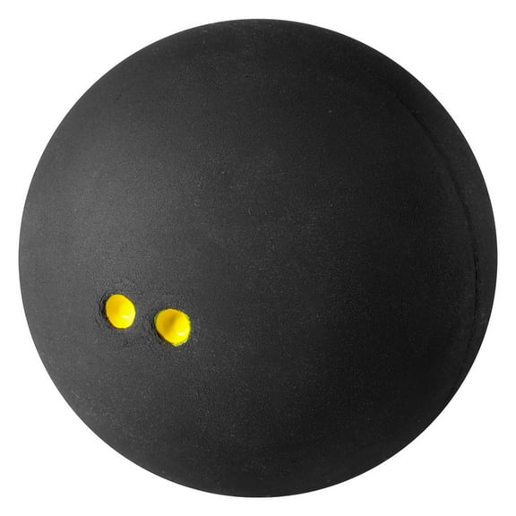 FUTUREORYY 1Pack Single Dot Squash Ball Sports Training Rubber Material Black Sphere