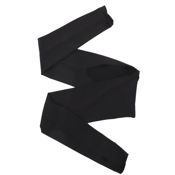 FUTUREORYY 1Pack Sports Arm Covers in Black Polyester for Driving Climbing Golf Outdoor
