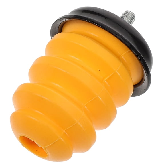 FUTUREORYY 1Pack Yellow Rubber Block For Trucks Rear Suspension Bumper 4.64X2.95X2.95In