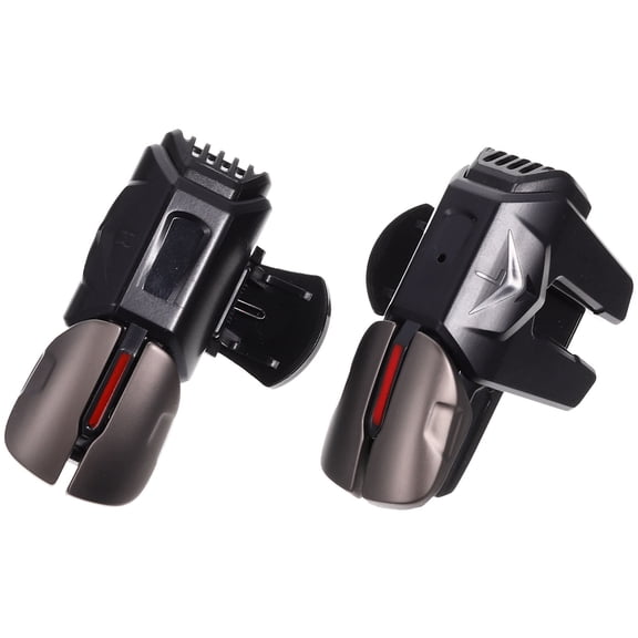 FUTUREORYY 1Pair Compact Game Trigger with Metal and ABS for Enhanced Mobile Gaming Experience