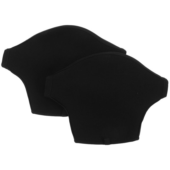 FUTUREORYY 1Pair Black Waterproof Neoprene Rowing Gloves Flexible Breathable Paddle Grip Gloves