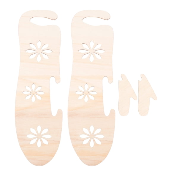FUTUREORYY 1Pair Wood Hand Model For Gloves Knitting Tools With Synthetic Materials Hand Shaped For Craft Projects