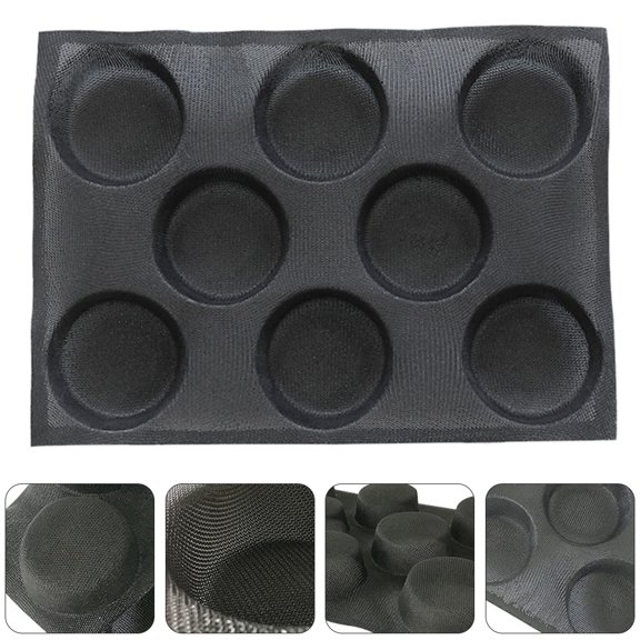 FUTUREORYY Black Silicone Bread Making Mold, Non-Stick, Oven, Microwave & Freezer , 1 Pc Baking Tool