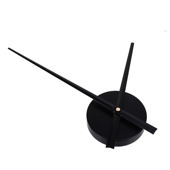 FUTUREORYY 1Pc DIY Clock Hands Base Black Durable Replacement Plate for Home Wall Clock Repair