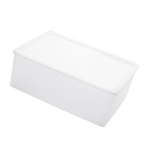 FUTUREORYY 1Pc Plastic Sorting Box with Removable Dividers and Adjustable Compartments for Office Desk Storage