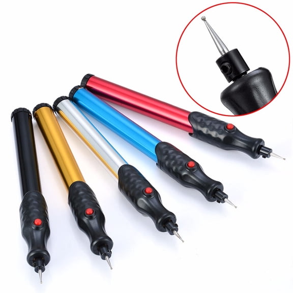 FUTUREORYY 1Pc Portable Red Engraving Pen Electric Tool for Precise Carve on Glass Metal Wood Plastic