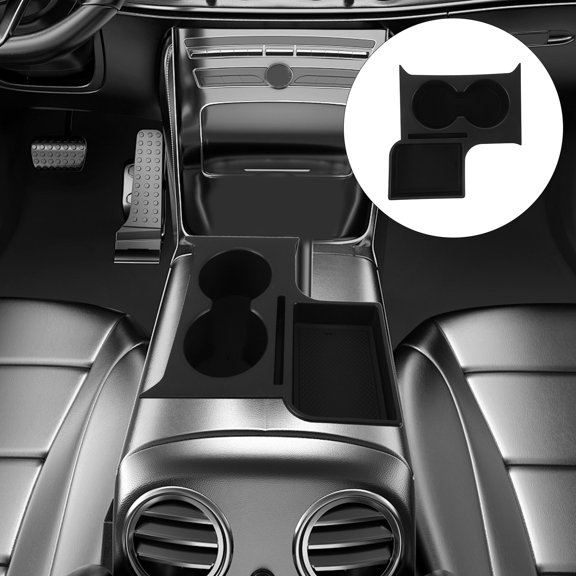 FUTUREORYY 1Pcs Center Console Organizer Tray Sleek and Functional Design for Car Interior Accessories 20.00X20.00X7.00CM