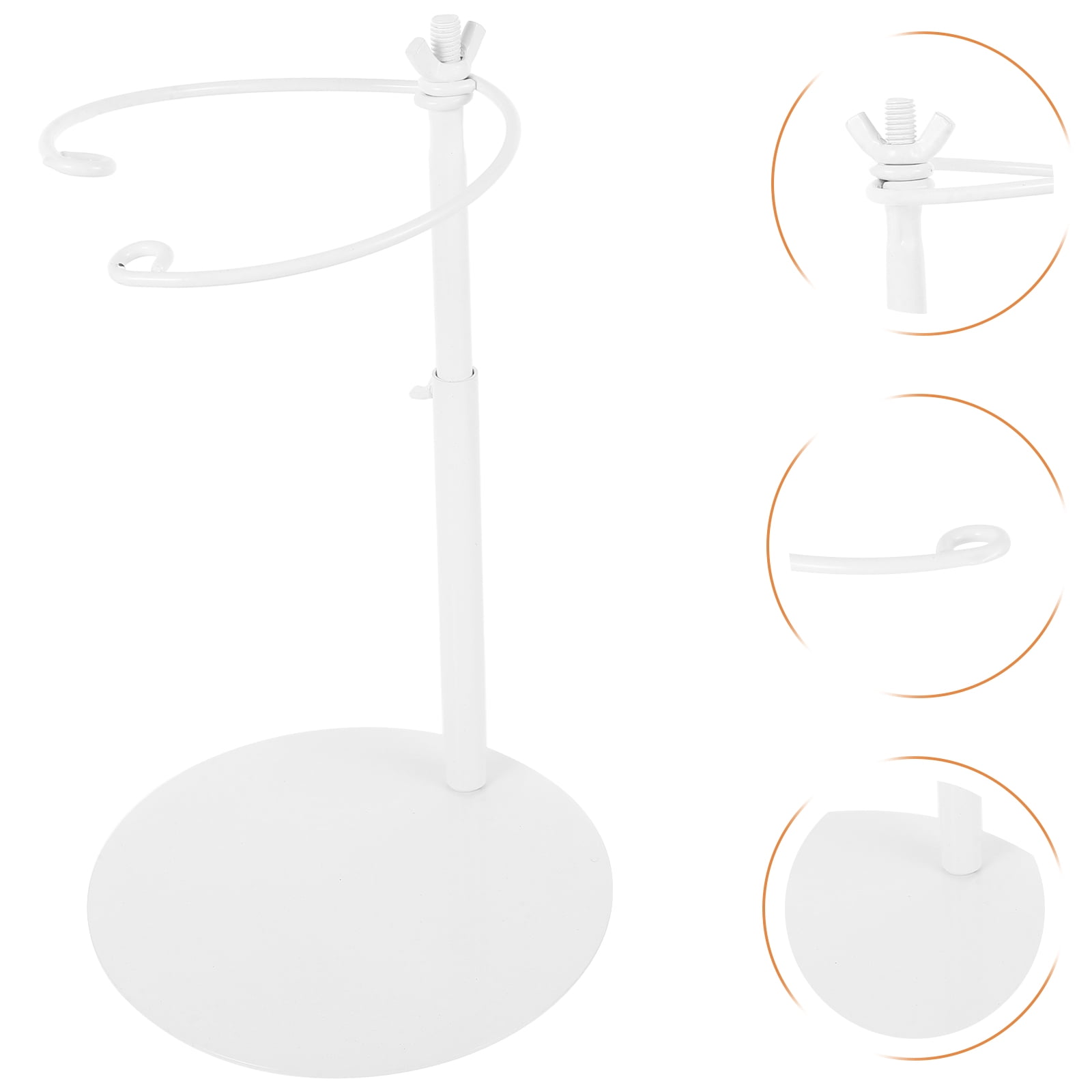 FUTUREORYY 1Pcs Desktop Bouquet Stand Adjustable 30-60CM for Flower Arrangement Stability 9.1x7.9x7.7in
