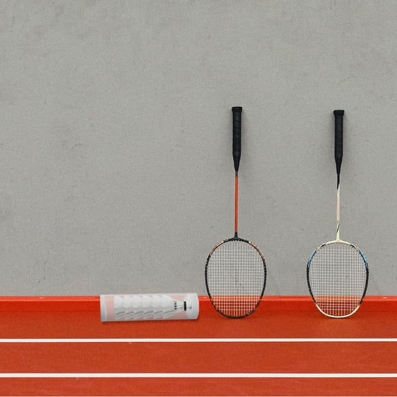 FUTUREORYY 1Pcs Portable Badminton Shuttlecocks Storage Tubes for Gym Use 15.5x2.6x2.6in