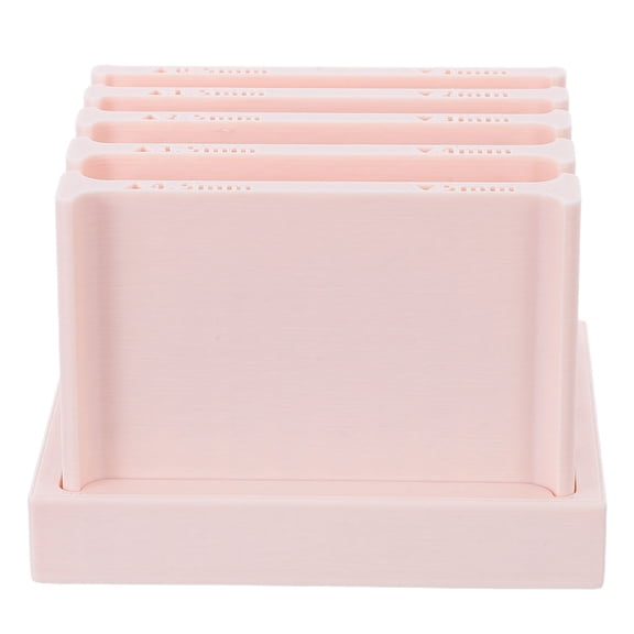 FUTUREORYY 1Set Apricot Clay Slab Rolling Sticks with Ruler for Consistent Thickness DIY Pottery Tools