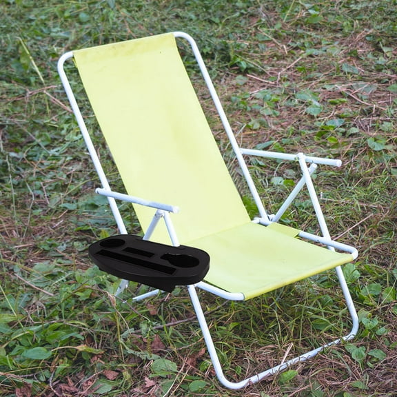 FUTUREORYY 1Set Black Rectangular Cup Holder for Outdoor Camping 15.09X9.04X2.16in