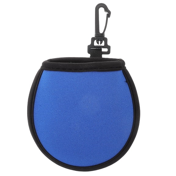 FUTUREORYY 1Set Blue Neoprene Golf Pouch for Groove Cleaner Tool Golf