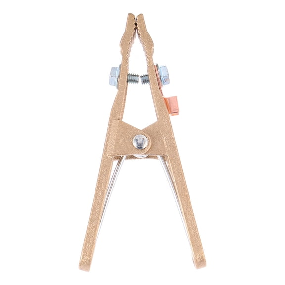 FUTUREORYY 1Set Brass Welding Clamp for Welder Clamps 5.50X2.75X0.79in