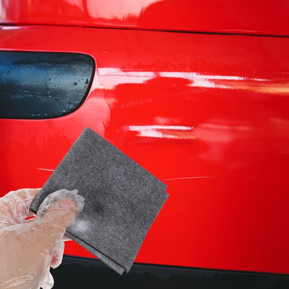 FUTUREORYY 1Set Car Scratch Remover Cloth for Vehicle Repair 8x4in Polyester Wool